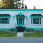 Blue Trimmed House, Montana IMG_8483